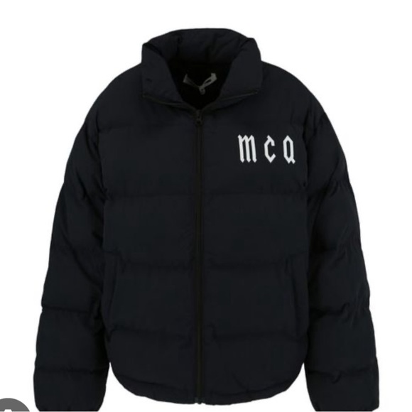 McQ by Alexander McQueen -logo detail across back and in front originally $1200 - Picture 3 of 3